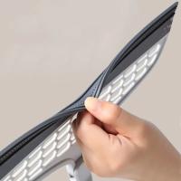 Escoba mágica de silicona para limpieza de suelo, escoba para polvo de pelo de mascotas, limpiaparabrisas para suelo de baño, Herramientas de limpieza del hogar - details 3