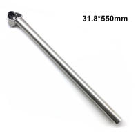 Tija de sillín inclinada hacia adelante, tija de sillín de titanio para tubo de asiento de bicicleta Brompton, 31,8mm - details 8