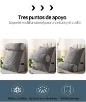 Almohada de lectura triangular para adultos, cojín de látex con cuña grande, decoración de cama, sofá cojines para cama, almohada - details 7