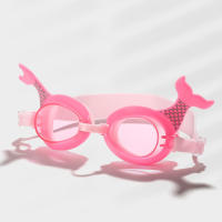 Gafas de Natación Infantiles con Diseño de Dibujos Animados Antiniebla y Impermeables Ideales para Deportes Acuáticos y Buceo con Tapones para Oídos - details 0
