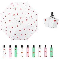 Paraguas plegables de verano a prueba de viento, impermeables, anti UV para mujeres y hombres automáticos - details 15