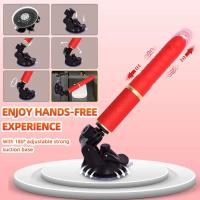 Hine consolador de empuje vibrador sexo adulto mujeres hombres punto G juego del clítoris gran ventosa juguetes anales para pareja - details 0