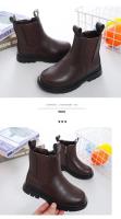 Botas de goma antideslizantes para niños y niñas, botines clásicos con cremallera lateral, Unisex, Otoño e Invierno - details 12