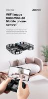 Dron plegable con cámara HD 6K para niños, cuadricóptero con Control remoto de bolsillo, WIFI, FPV, V38 - details 6