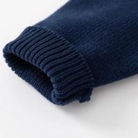 Otoño Invierno niños suéter de manga larga cuello redondo suéteres de punto estilo coreano jersey de algodón suéteres para niños - details 9