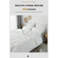 Juego de Ropa de Cama Amazon Tres Piezas de Textil para el Hogar de Color Sólido con Flor Cortada - details 1