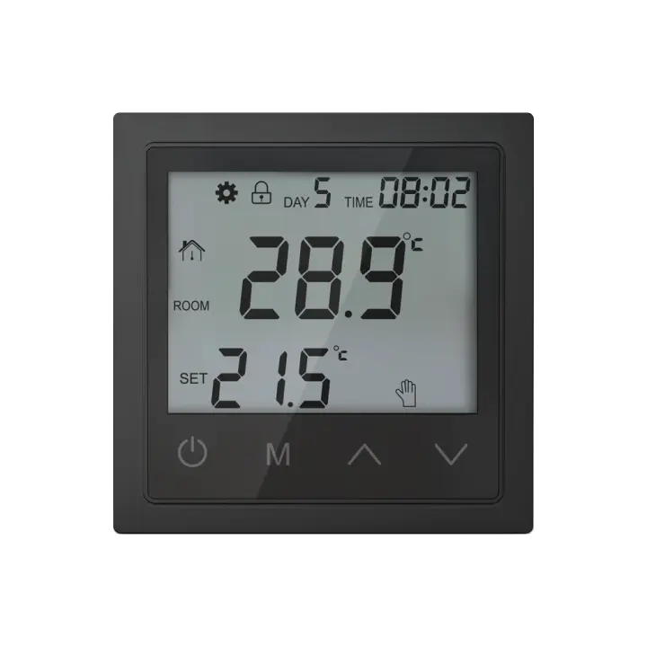 Termostato Digital, controlador de temperatura inteligente, 16A, controlador de calefacción eléctrica de suelo, Monitor en tiempo Real para uso doméstico y oficina - 1
