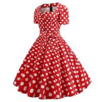Elegante Vestido de Verano para Mujer Vintage 2025 Estilo Retro de los 50s 60s - details 25