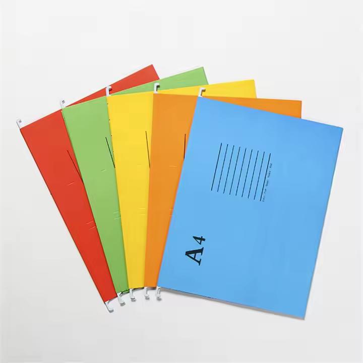 Soporte organizador de documentos, almacenamiento de archivos de escritorio, archivador colgante, carpetas de archivos, carpeta de suspensión, archivos de suspensión A4 - 1
