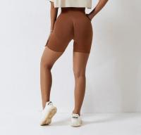 Shorts de Cintura Alta para Mujer en Verano Color Caramelo Ideal para Entrenamiento en Gimnasio y Yoga - details 13