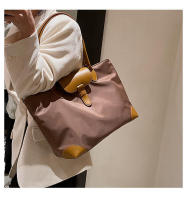 Bolso de mano de gran capacidad, nuevo bolso de moda, bolso de hombro informal de Color sólido para mujer Simple - details 10