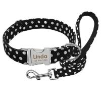 Collar de nailon personalizado perro, accesorio para mascotas pequeñas, medianas grandes, Pitbull, rojo, azul y negro - details 9