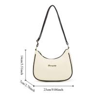 Bolsos cruzados con estilo Ins, bolso elegante de cuero PU para las axilas, bolsos informales de ocio para mujer - details 0