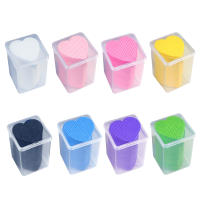 Limpiador de Esmalte de Uñas 200pcs Almohadillas de Algodón Corazón Papel Trapo Removedor de Pegamento de Pestañas Herramientas de Limpieza de Manicura - details 0