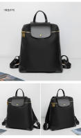 Mochila antirrobo para mujer Nuevas y elegantes mochilas para ir al trabajo Mochila de viaje al aire libre para mujer Bolsa de cuero adhesiva Bolsas urbanas de moda estética Bolsas de libros de color azul - details 21
