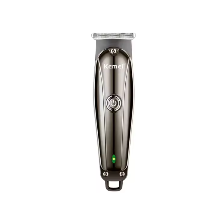Kemei-cortadora de pelo eléctrica para hombre, máquina profesional inalámbrica, recargable por USB, batería de litio de 600mah, carga rápida - 1