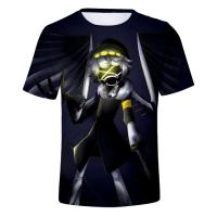 Camisetas con estampado 3D de Horror Animation Murder Drone para hombre y mujer, camisetas deportivas informales de calle, transpirables de secado rápido - details 2