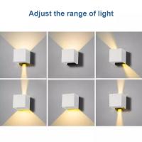 Apliques de pared LED Lámpara de pared interior moderna de 6W, Mou de pared arriba y abajo para exteriores - details 0