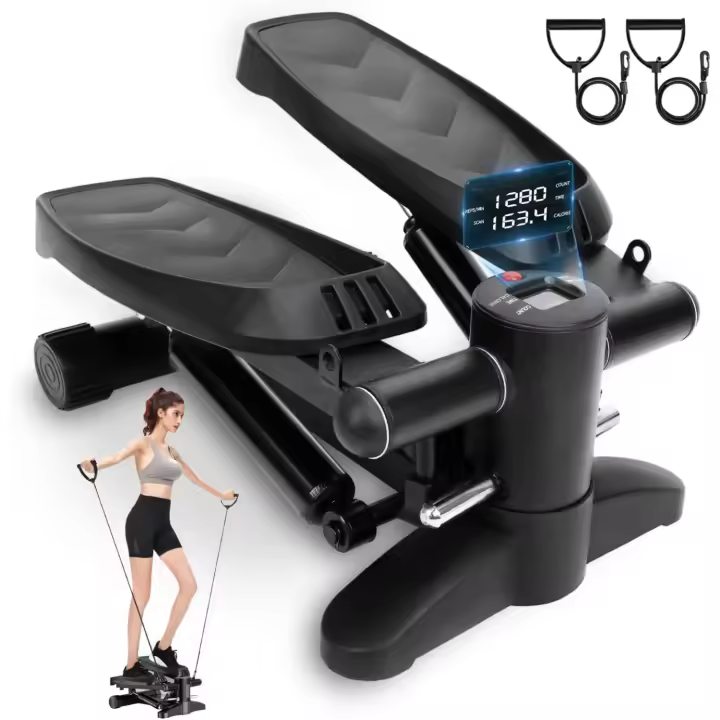 Pasos Fitness Entrenamiento Completo del Cuerpo y Cardio en Casa Silencioso y Resistente con Banda - 1