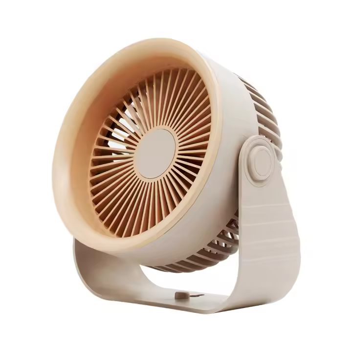 Ventilador de escritorio Ventilador de circulación de aire Ventilador de escritorio para acampar de viento en casa Ventilador eléctrico para exteriores Ventilador para colgar en la pared Regalo - 1