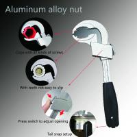 Llave Universal ajustable de doble punta, llave multifuncional para baño, llave de tubo Universal, juegos de llaves de media luna de mano - details 5
