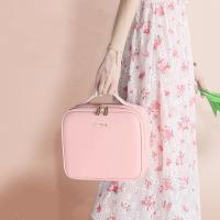 Bolsa de maquillaje LED inteligente con espejo para mujer, estuche de cosméticos de viaje profesional de cuero PU, impermeable, de gran capacidad, nuevo - details 13
