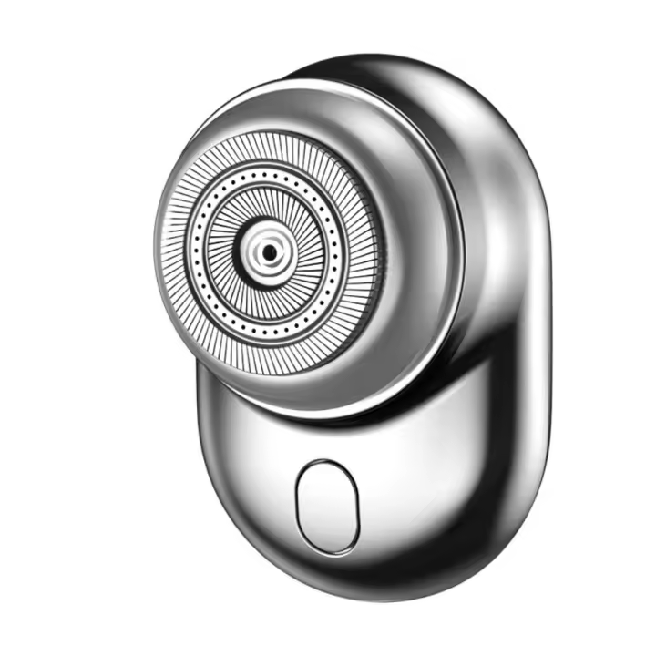 Afeitadora eléctrica recargable lavable para hombres, Mini recortadora portátil inalámbrica, paracara, barba y cabellera actualizada - 1