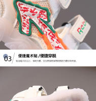 Zapatos de playa anti-retroceso tipo baotou para niños y niñas, zapatos para niños pequeños con suela blanda intermitente para niños - details 5
