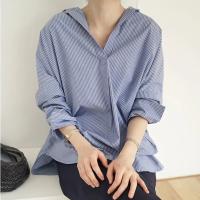 Blusa holgada de chifón para mujer, camisa elegante de manga larga, color blanco, Estilo Vintage, para verano y primavera - details 1