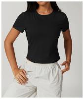 Camiseta Deportiva de Yoga de Manga Corta Secado Rápido, Hoodie de Gimnasio Holgado, Material de Nylon, Perfecto para Entrenamiento y Exercicio al Aire Libre - details 1