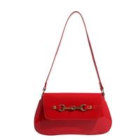 Bolso vintage para debajo del brazo, bolso bandolera para mujer, bolso de mano para mujer Hundred Tote, rojo - details 1