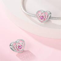 Abalorio Original de Plata de Ley 925 para mujer, abalorio de alta calidad adecuado para pulsera DIY, cuentas de amor para el Día de San Valentín, regalos de joyería para fiesta, nuevo - details 87