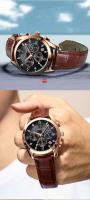 Reloj de Lujo Premium 2021 Automático, Correa de Cuero, Luminoso, Impermeable para Hombres - details 5