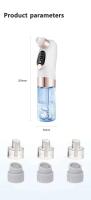 Removedor de espinillas, aspiradora de poros, limpiador facial eléctrico, eliminación de cabeza de acné y espinillas, recargable por USB, ciclo de agua, eliminación de puntos negros - details 13