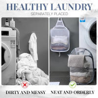 Cesta de Lavandería Plegable Cesto de Almacenamiento de Ropa Sucia Gran Capacidad Bolsa de Malla para Ropa Organizador de Baño para Lavandería - details 1