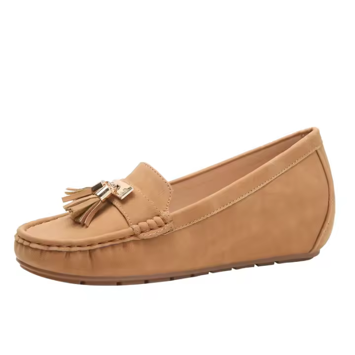 Zapatos cómodos informales sin cordones para mujer - 1