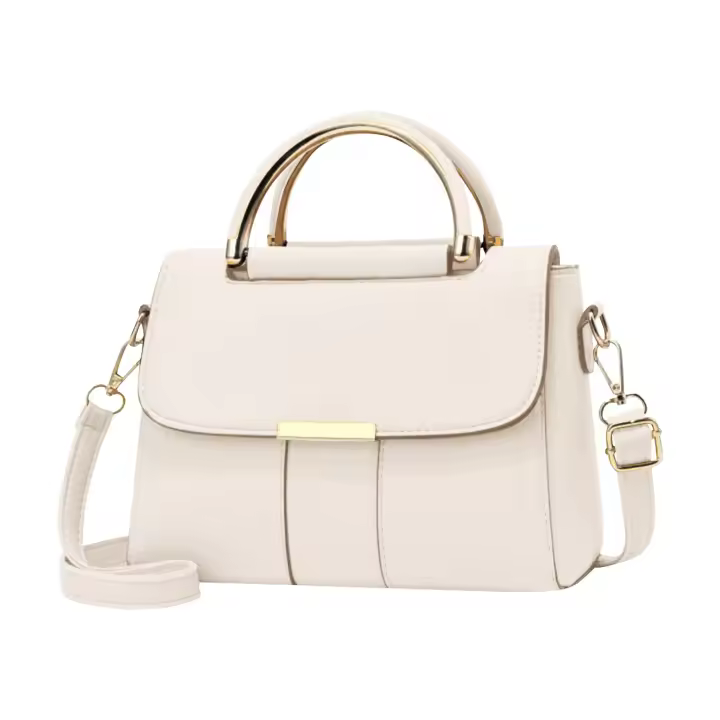Bolso Cruzado de Cuero de Moda 2025 Pequeño Bolso de Mano para Mujeres - 1