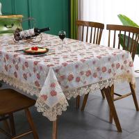 Battilo - Mantel ENCE rectangular comedor lujosa funda bordada para mesa de centro, decoración del hogar y bodas - details 4
