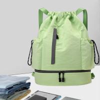 Bolsa deportiva ligera con cordón, impermeable, de gran capacidad, para Fitness, con correas ajustables de separación en seco y húmedo - details 17