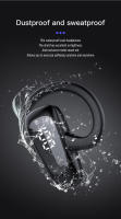 Auriculares deportivos inalámbricos con Bluetooth 5,2, cascos de negocios con gancho para la oreja, con pantalla LED, cancelación de ruido de graves HIFI y micrófono para juegos - details 10