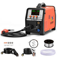 Soldadora MIG HITBOX 200A 4 en 1 LCD Antiadherente MMA/Gas MIG sin Gas/LIFT TIG Compatible con Pistola de Carrete Máquina de Soldar Portátil para el Hogar 220V - details 0