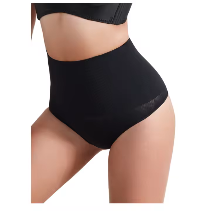 Abdominal sin costuras para mujer, ropa interior adelgazante posparto y moldeadora de cintura alta. - 1