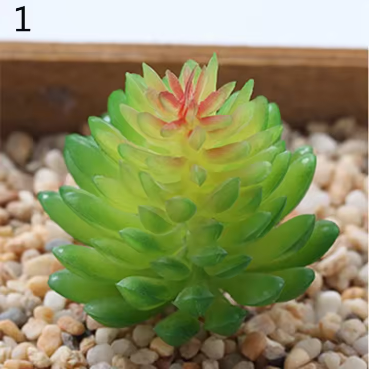 Flor de loto para decoración del hogar, flores falsas, plantas artificiales - 1
