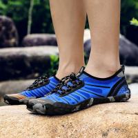Zapatos tácticos de senderismo de malla transpirable para hombres y mujeres, antideslizantes, duraderos, trekking, escalada, aguas arriba, vadear, zapatillas de agua - details 7
