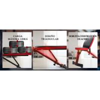 ISE Banco de Pesas Musculación Ajustable Plegable SY-5021