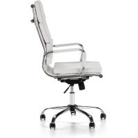 Morgan reclinable Negro, Piel sintética, Silla ejecutiva con reposacabezas y conjín engrosados, Altura Ajustable, Diseño ergonómico - details 16