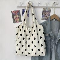 Bolso Cruzado Casual de Puntos Bolso de Hombro Abierto de Gran Capacidad con Correa Fija - details 1