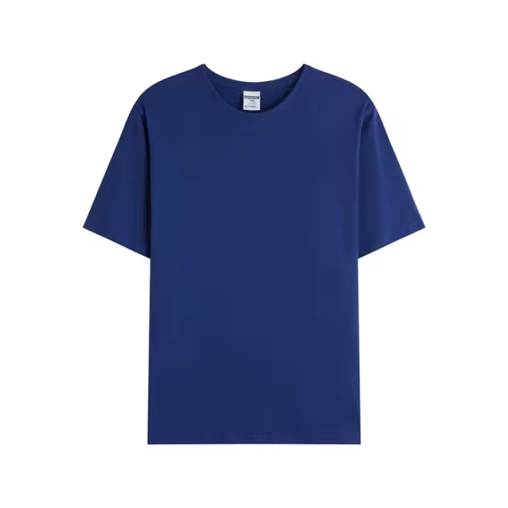 Deportes de verano ocio correr fitness transpirable azul manga corta - 1