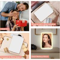 Espejo Recargable USB Scttomon Luz Ajustable con 72 Luces, Iluminación de 3 Colores, Tocador Portátil para Viajes - details 0