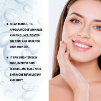 Suero de vitamina C para hidratación facial ilumina la piel reafirmante rejuvenece la cara reduce los poros suero de ácido hialurónico 50ml - details 6